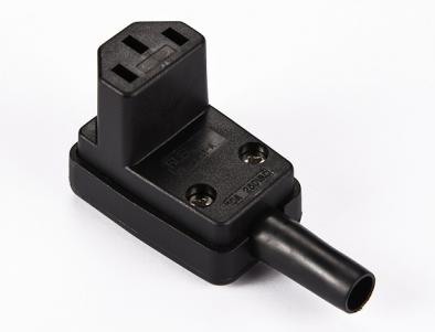 AC Power Plug Female Right KLS1-ASS-204